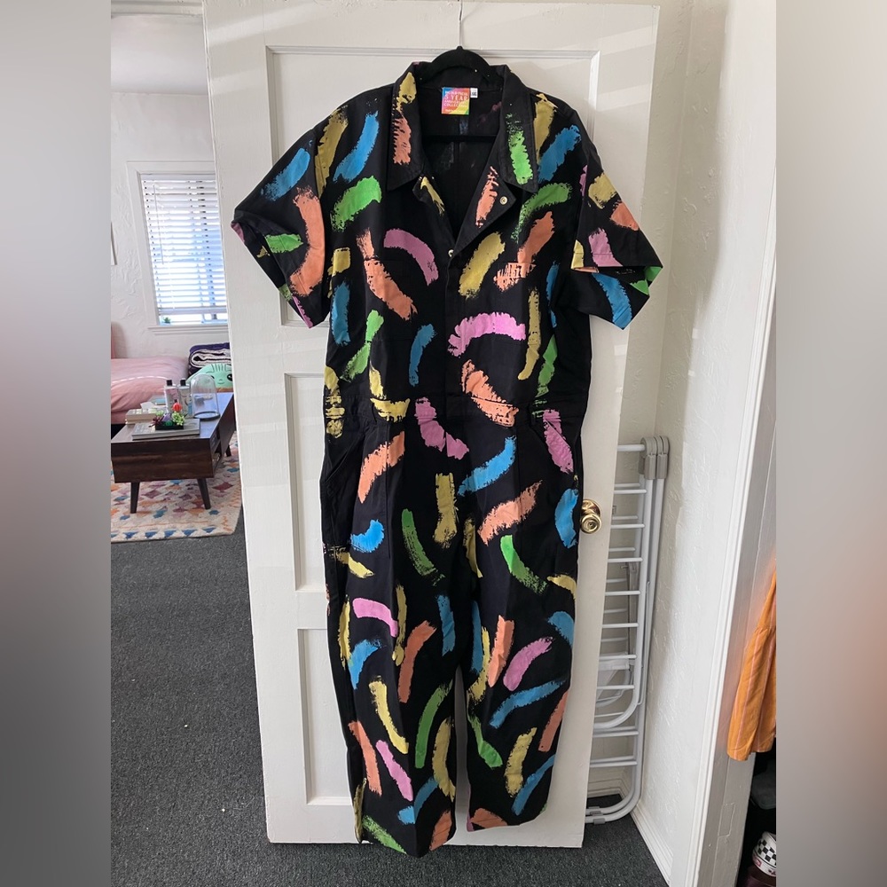 Big Bud Press Anniversary Paintstroke Jumpsuit